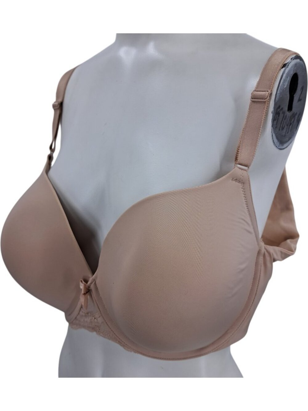 Torrid Full Coverage Underwire Lined Bra Size 44C Beige Slimming Adjustable